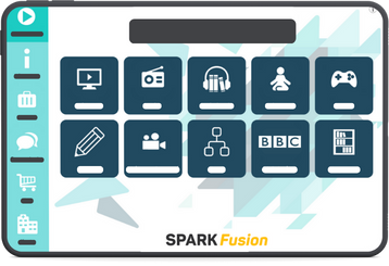 SPARK Fusion UI Entertainment Page
